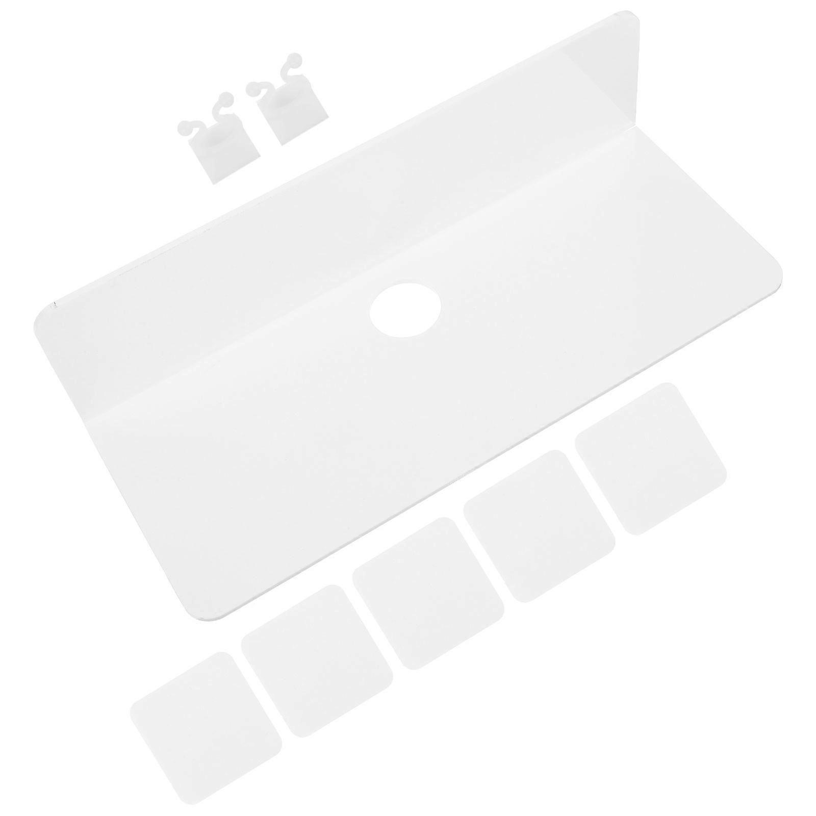 Floating Shelf Acrylic Wall-Mounted Storage Stand for Storage 1Set