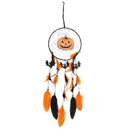Something Different Feline Frights Pumpkin Halloween Dreamcatcher