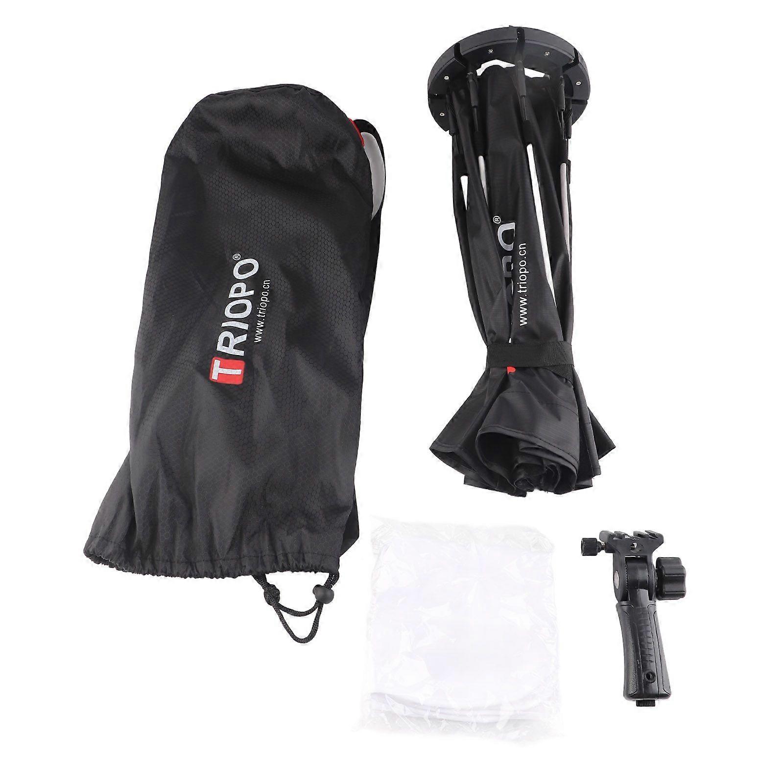 TRIOPO KS65 65cm Portable Universal Folding Flash Flashlight Softbox for Camera Top Flashlight