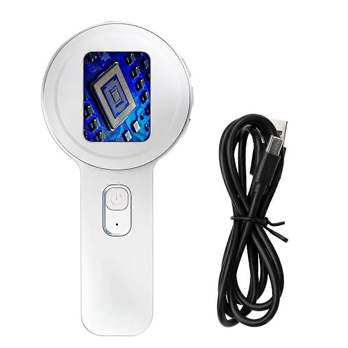 New 200X Ultra-High Magnification Digital Microscope 2-Inch High-Definition Large Screen Expansion