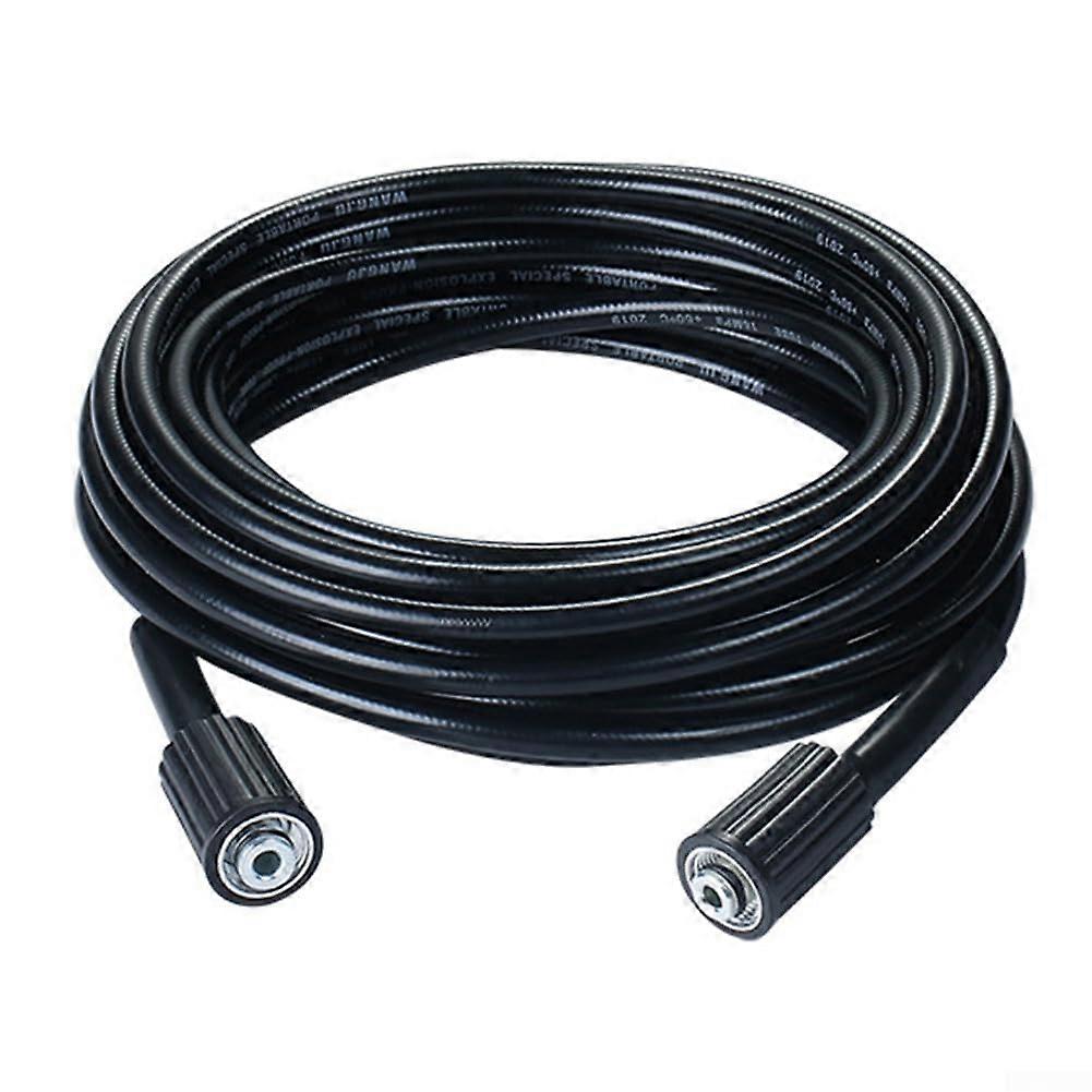 5800PSI M2214mm Pressure Washer Hose Rubber 9M Length For Car Cleaning M22 Connector 14mm Inner Diameter