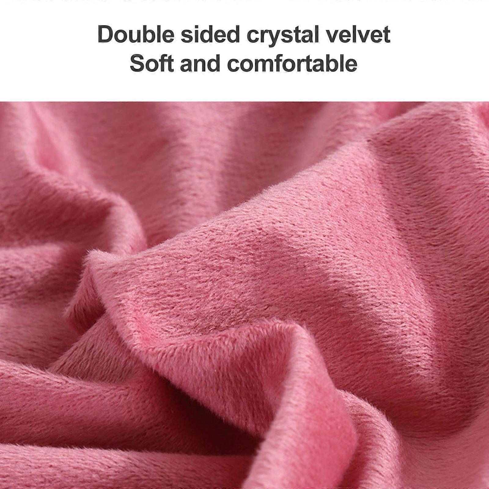 Wearable USB Electric Blanket Heating Blanket with Timing Function 3 Gear Adjustment Pink