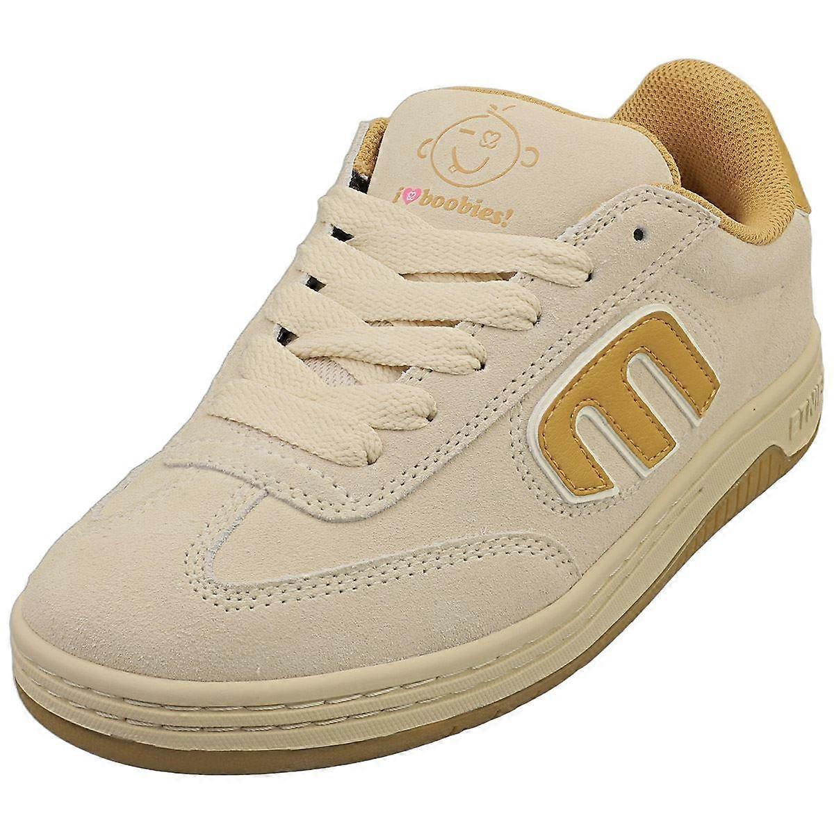 Etnies Locut X Keep A Breast Womens Skate Trainers in Tan