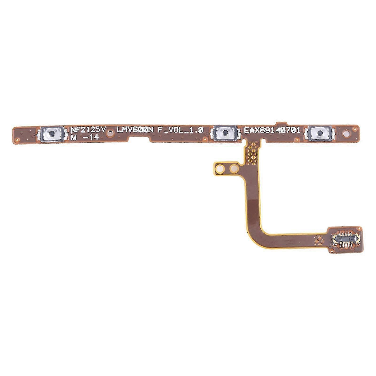 25-26 For LG V60 ThinQ COMPATIBLE Power Button & Volume Button Flex Cable