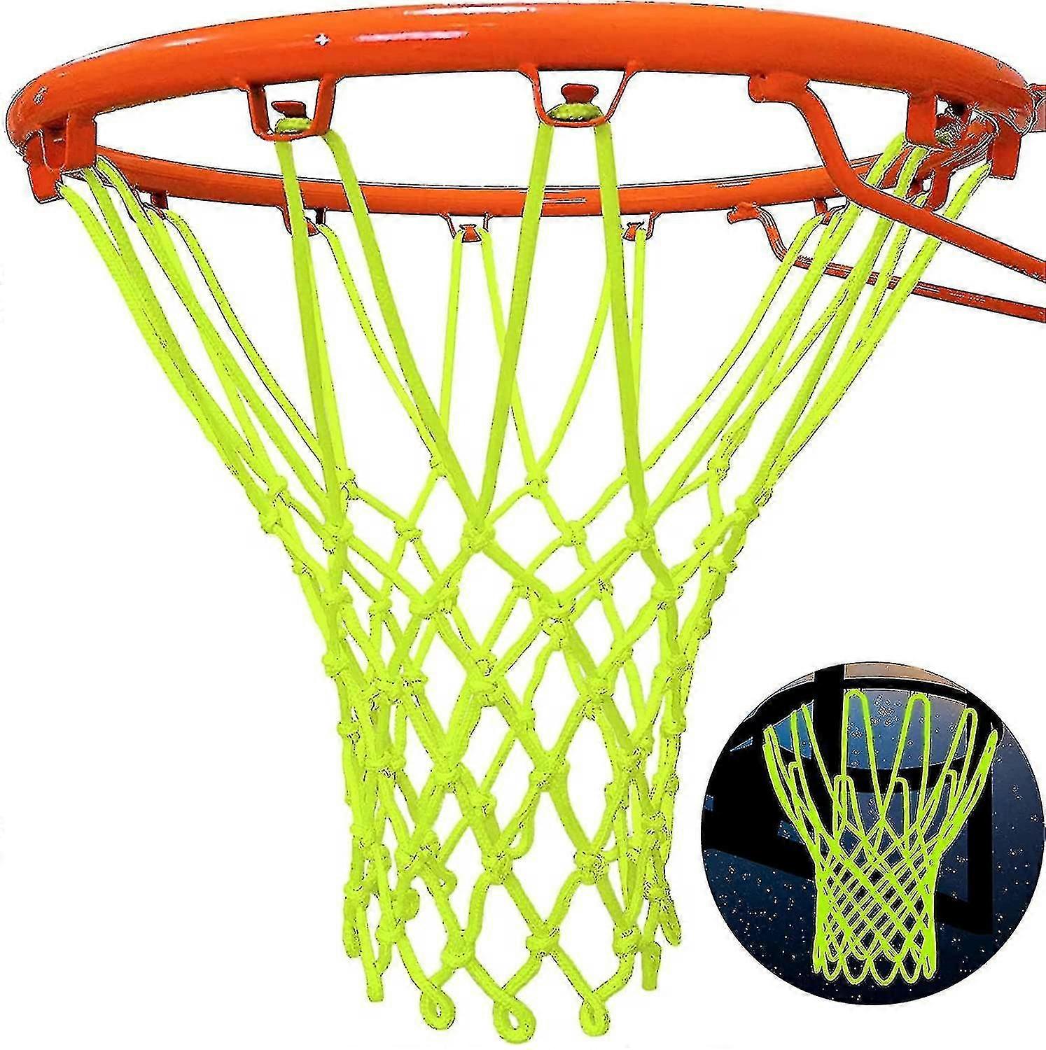 Luminous Basketball Net Self-luminous Basketball Net Outdoor Fluorescent Net