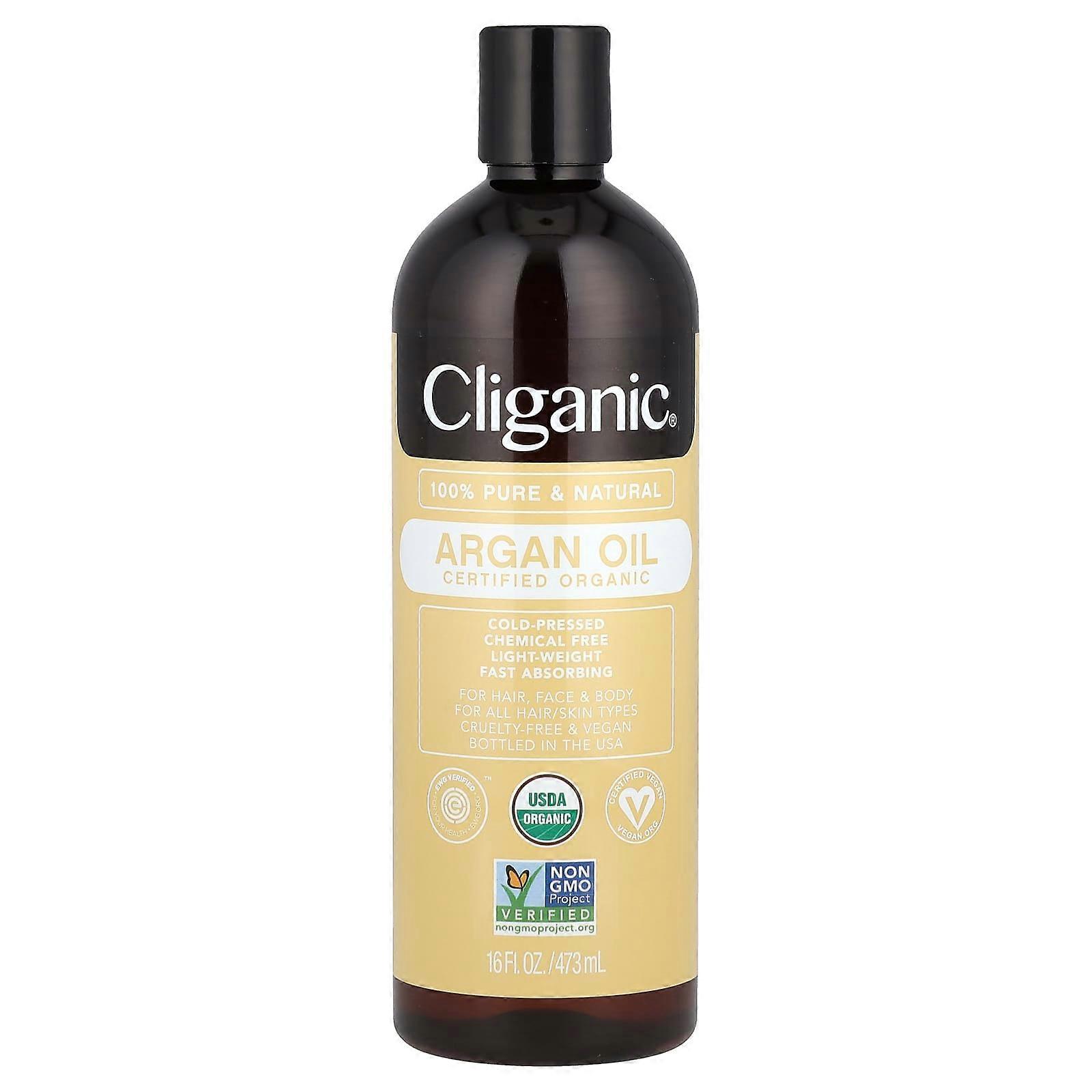 Organic Argan Oil, 16 fl oz (473 ml)