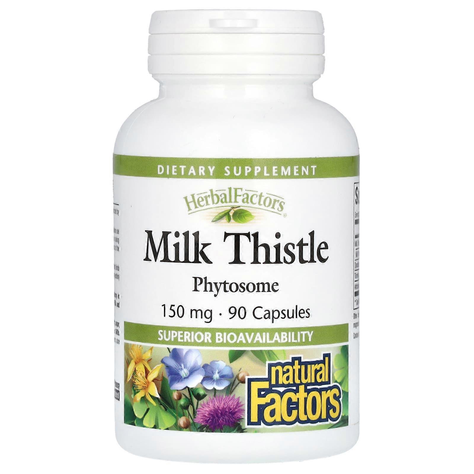 HerbalFactorsÃÂÃÂÃÂÃÂÃÂÃÂÃÂÃÂ¬ÃÂÃÂÃÂÃÂÃÂÃÂÃÂÃÂ, Milk Thistle, 150 mg, 90 Capsules