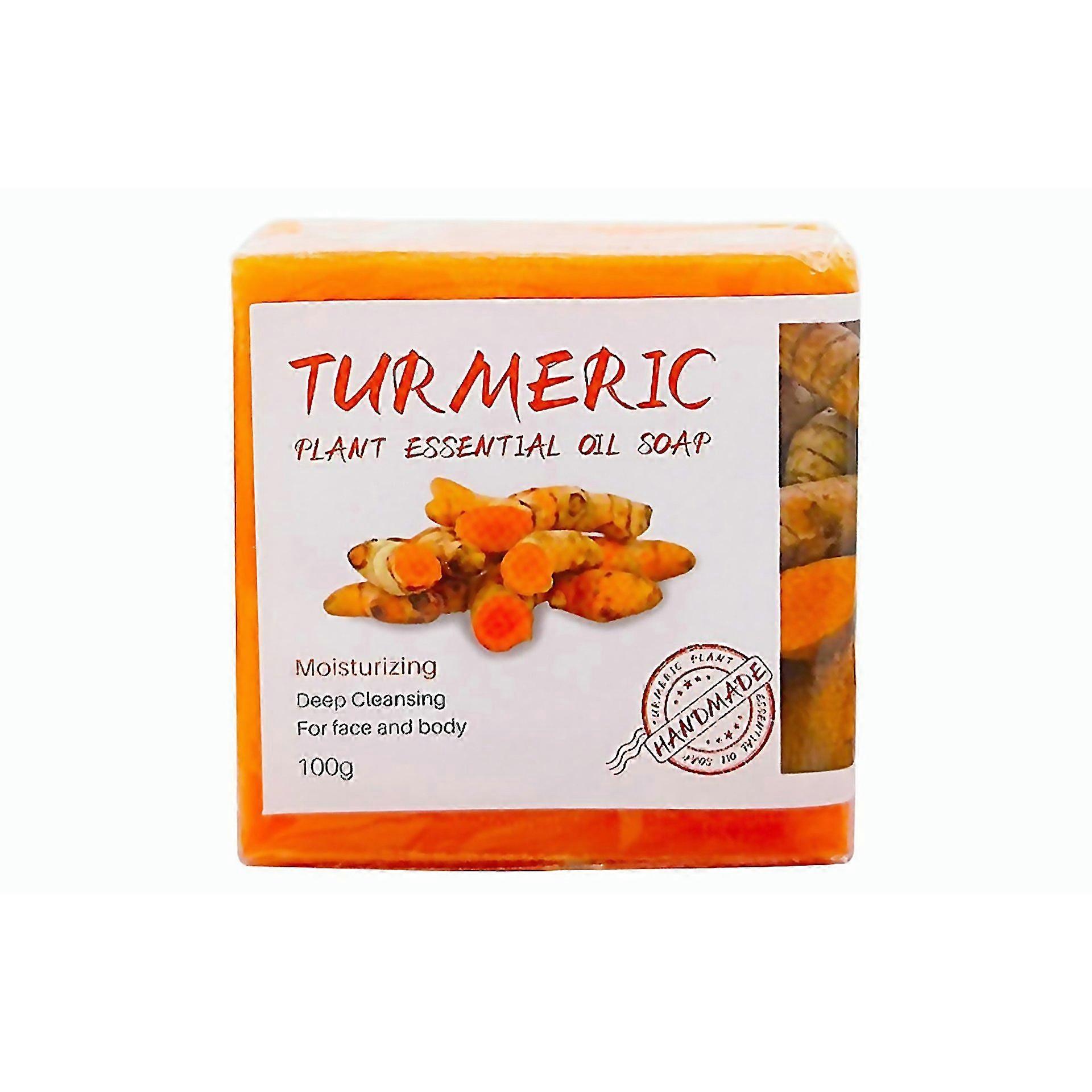 For Ginger Soap Turmeric Soap Essential Oil Soap Cleansing Cleansing Bath Soap Cleansing Soap 100g 2