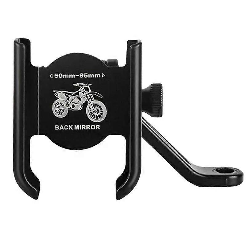 Aluminum alloy motorcycle bicycle mobile phone holder GPS bracket mounting clip multi-specification mobile handlebar bracket