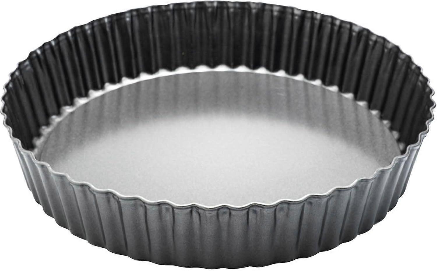 Deep Dish Quiche Pan. 11 x 2 Tall Pie Pan Deep Tart Pan with Removable Bottom.