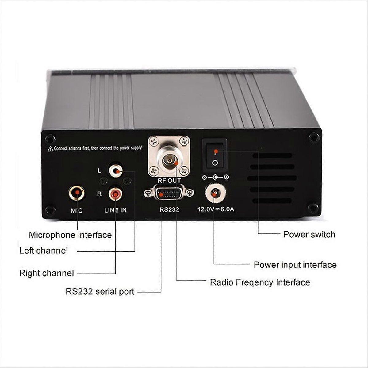 CZE-T251 Long Coverage FM Broadcast Transmitter 25W 25 Watts