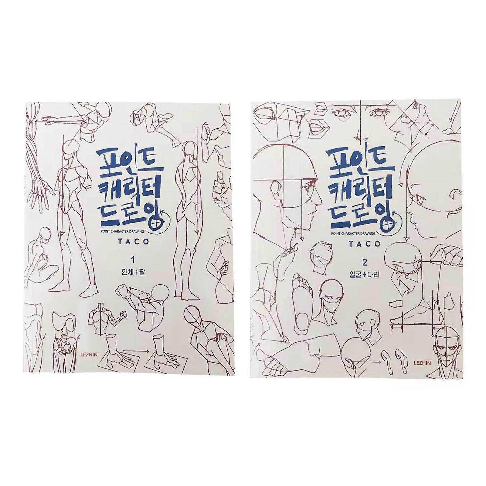 Figure Drawing Exercises Book For Artists Structure Durable High-Quality Paper For All Mediums for Children Art Students