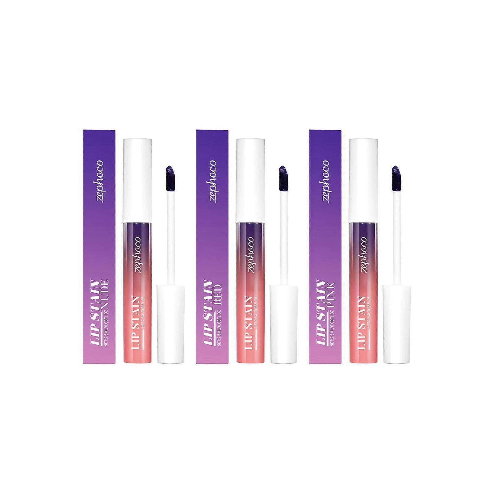 Zephoco Matte Tear And Pull Lip Lacquer Gentle Nourishing Lip Guard Hydrating Moisturizing Natural Color Rendering Makeup Lip Lacquer