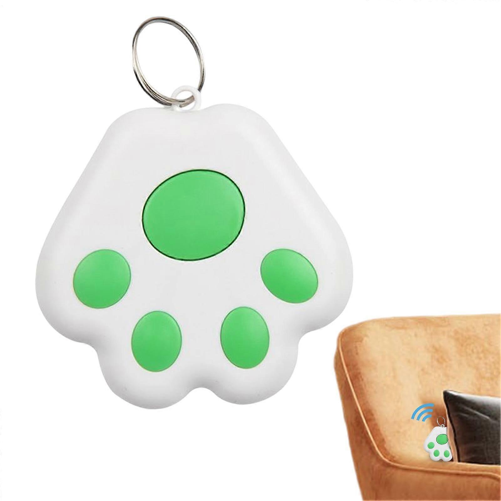Pet Tracker Cat Claw GPS Tracking Device Long Standby Wireless Phone Finder Real Time Item Locator For Kids Pets Green