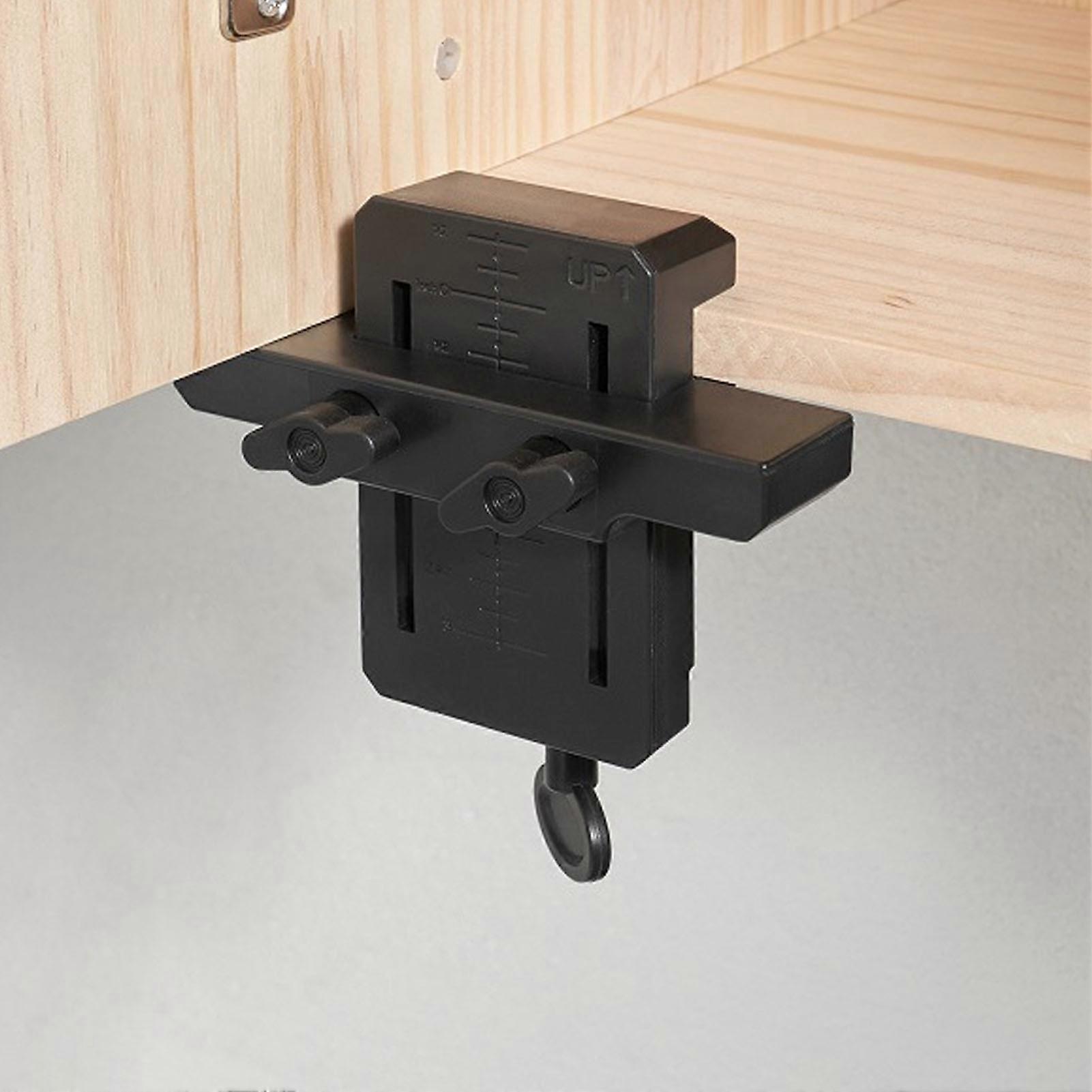 Cabinet Door Installation Jig Multifunctional Adjustable Clamping Mechanism Precise Alignment Cabinet Hardware Jig Tool 