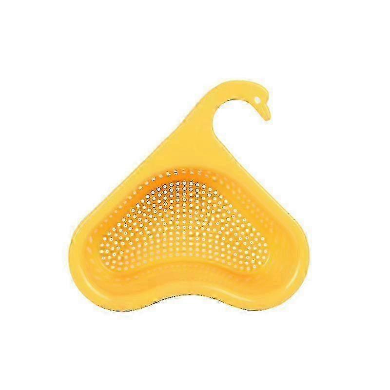 Triangular Sink Drain Basket Drain Fruit Vegetable Drainer Basket Cup Sponge Rack Storage Kitchen Tools Sink Filter