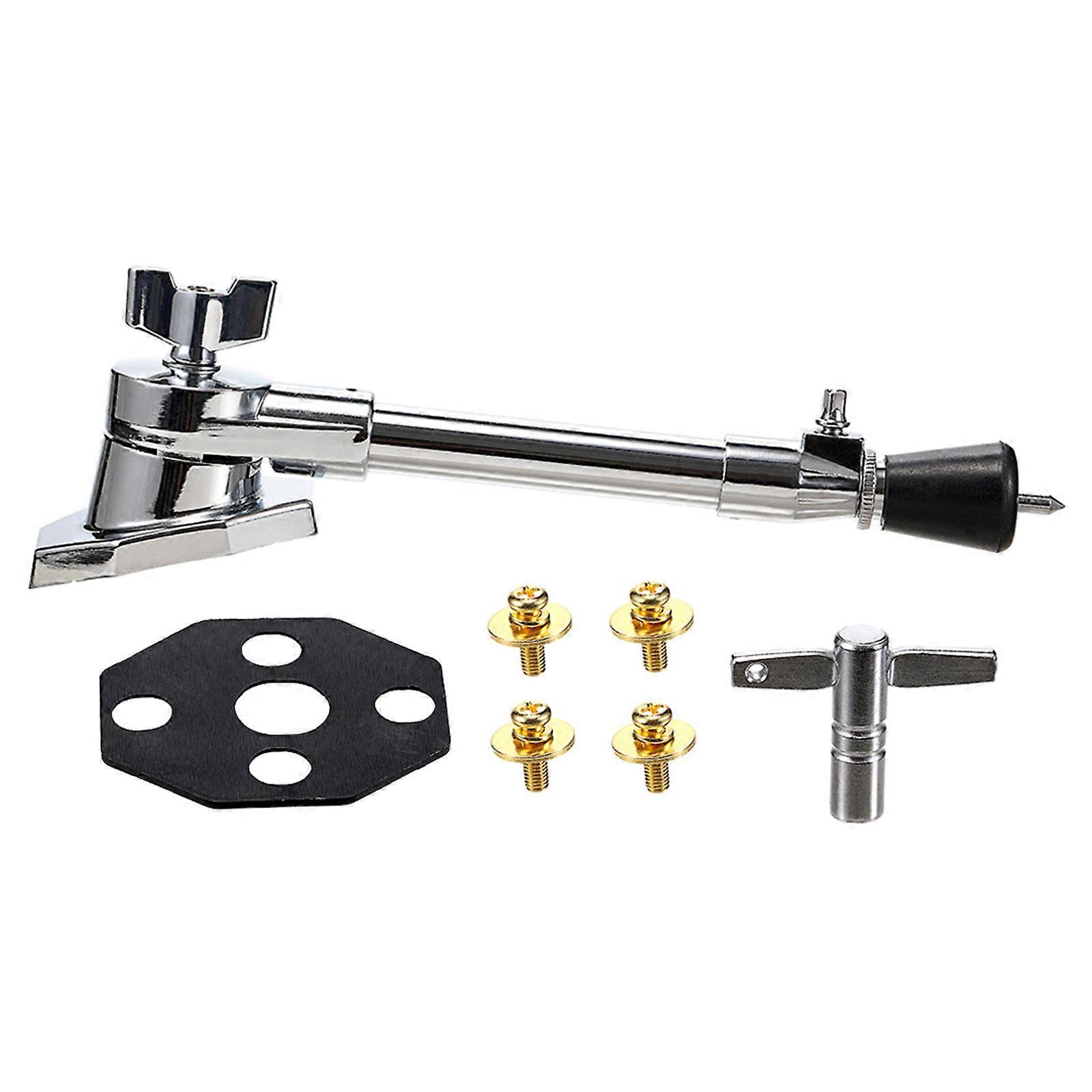 Bass Drum Legs with Adjustable Mount Instrument Support Stand Legs Drum Hardware Accessories for Drum Set Support Multicolor