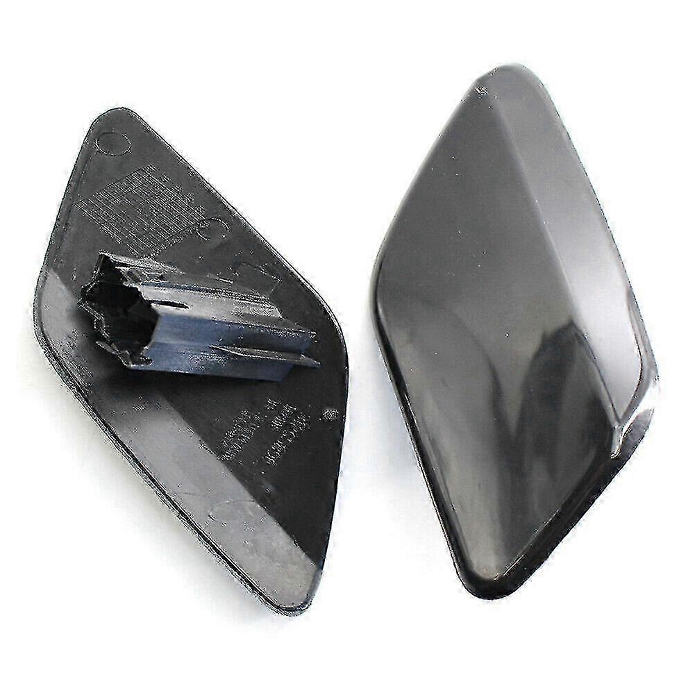 Washer cover pair for Volvo S60, ABS headlight spray cap
