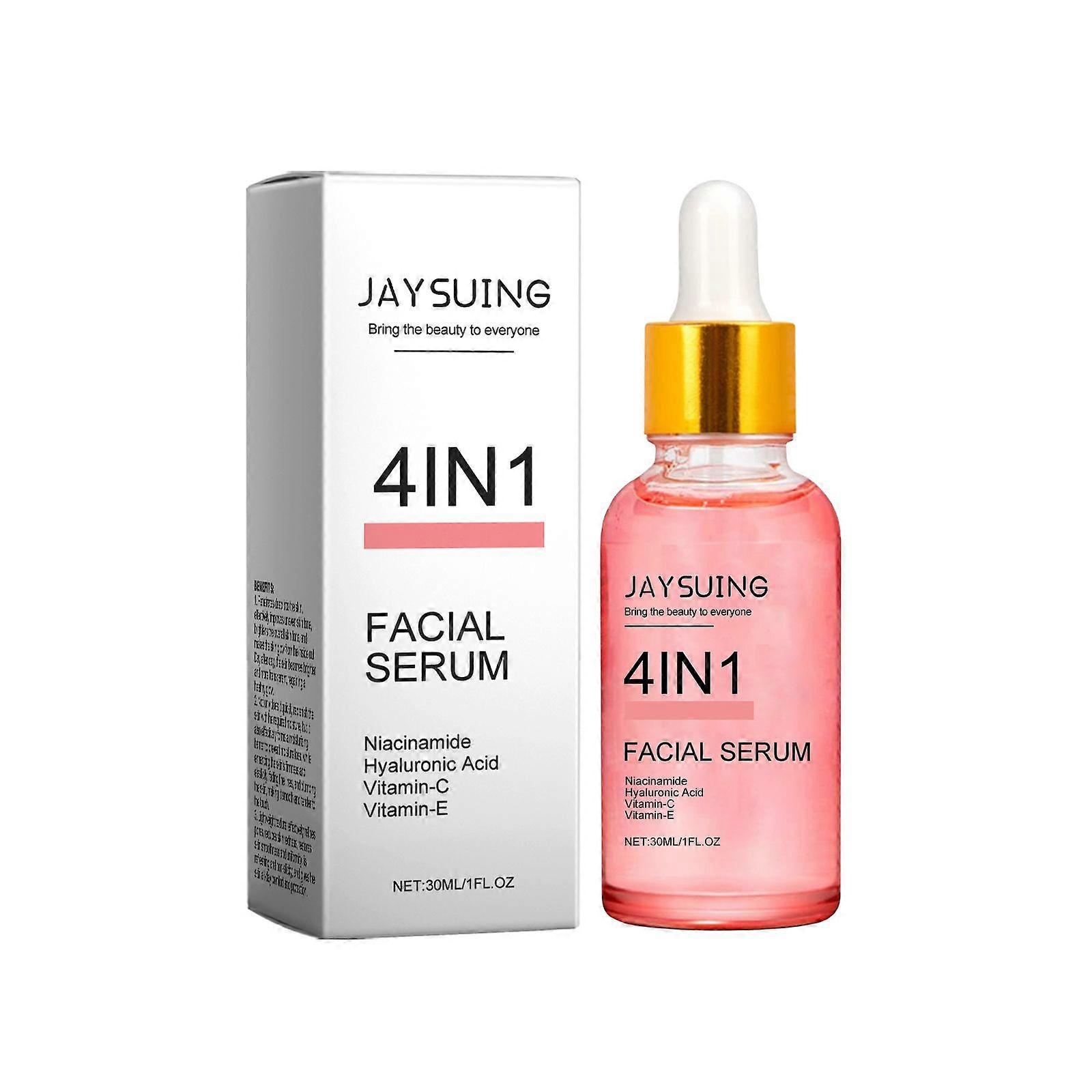 Jaysuing Four-In-One Nicotinamide Essence Mild Nourishing Enhance Skin Color Luster Nicotinamide Glow Essence