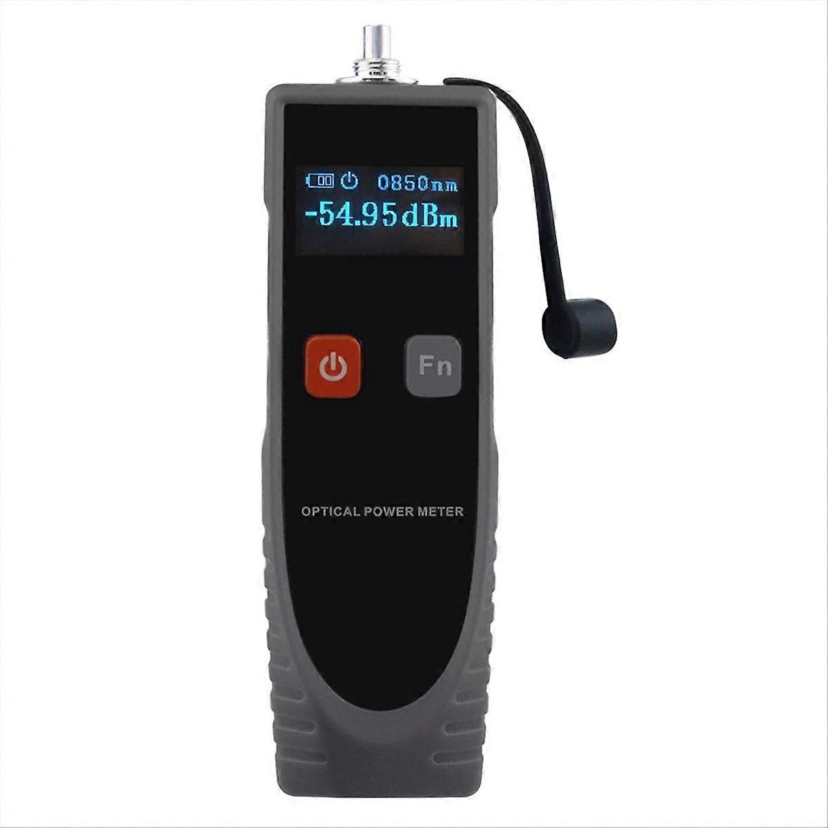 Digital Optical Power Meter -70-6dBm Rang with Cable Tester Function and FC Converter for FC/SC/ In