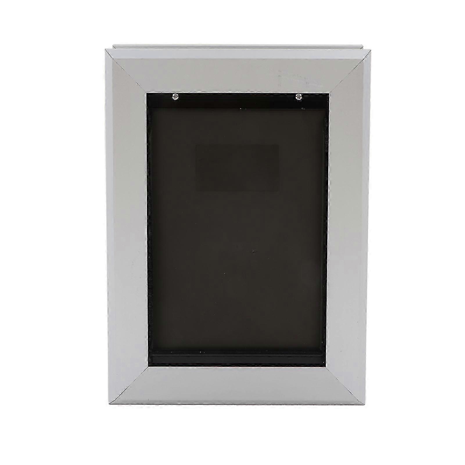 犬用ドアプロフェッショナル制御可能な方向安全耐候性ペットフラップドアインテリアエクステリアドア用シルバー342x252.5x65mm / 13.46x9.94x2.56in