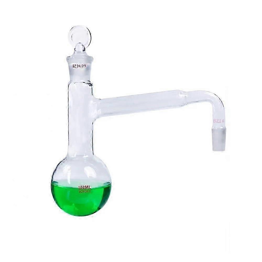 100 Ml Apparatus With Bottom Joint, Borosilicate 3.3 Glass Laboratory Equipment Cleaning Device Set