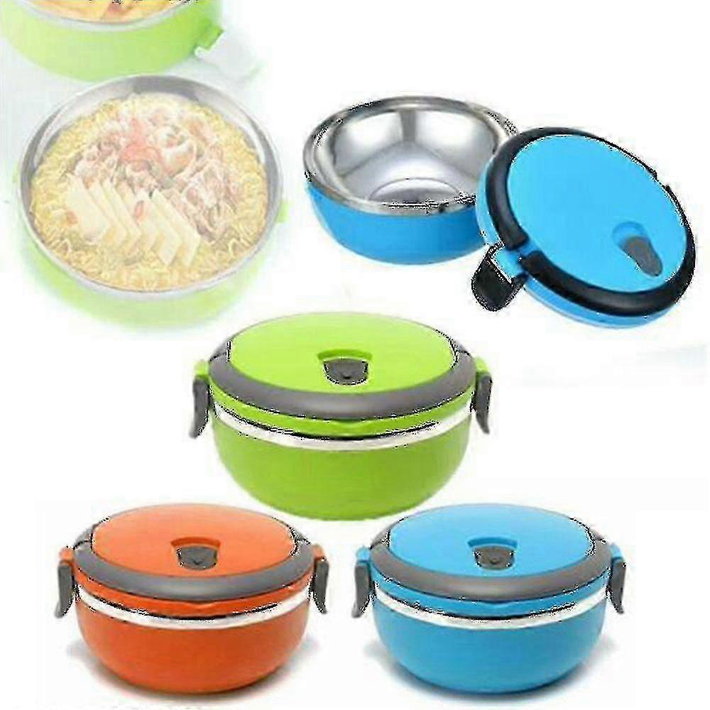 保温・保冷機能付きステンレス製ランチボックス 魔法瓶 真空断熱 旅行 ポータブル