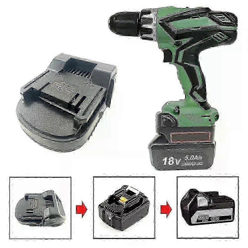 Battery Adapter Converter for Makita Convert To for Hitachi/Hikoki 18V Li-ion Batttery Power Tool MT18HK BL1840 BSL1850 BL1860B