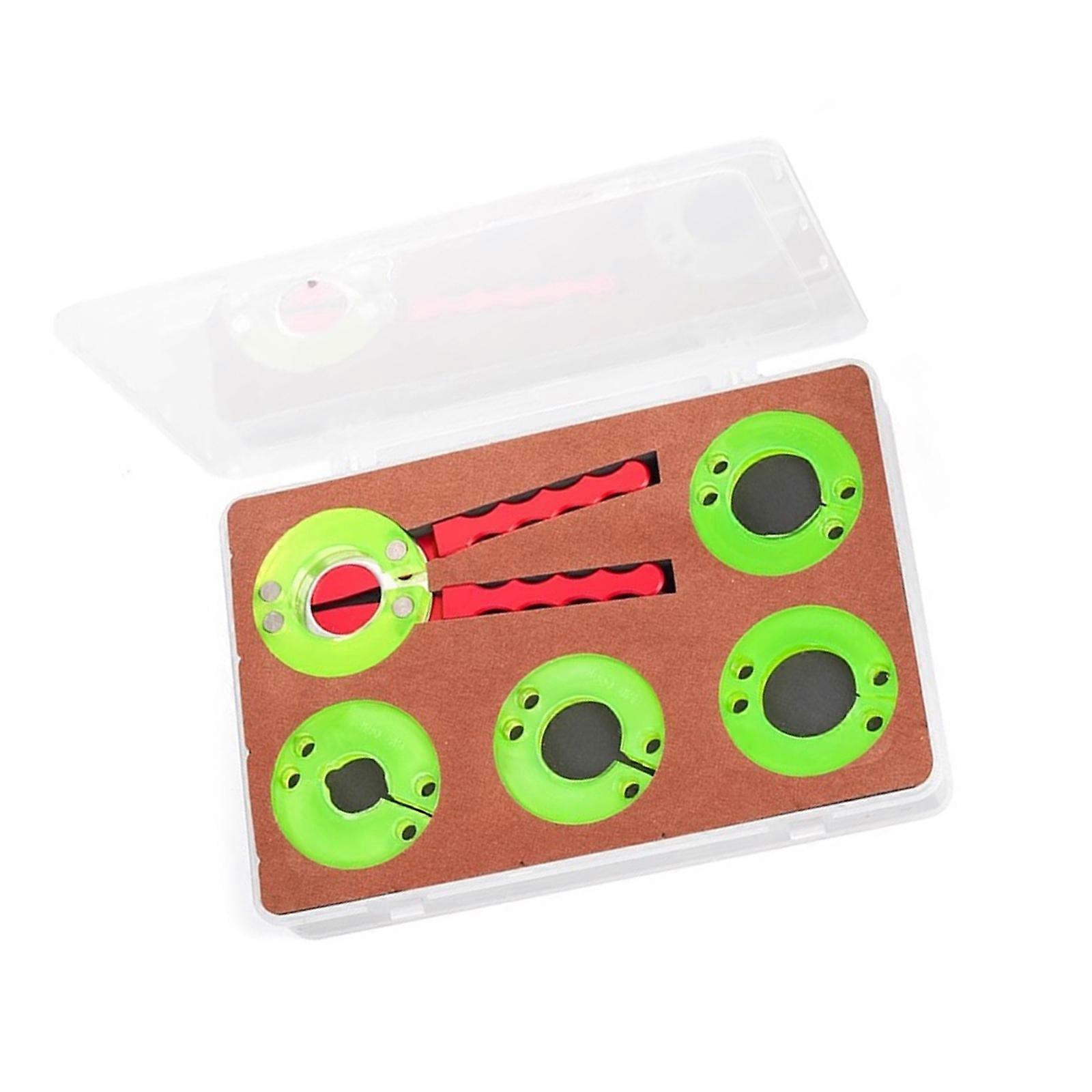 Professional Watch Bezel Ring Opener Accessory With 5 Interchangeable Attachments For Efficient Watch Dial Servicing Multicolor