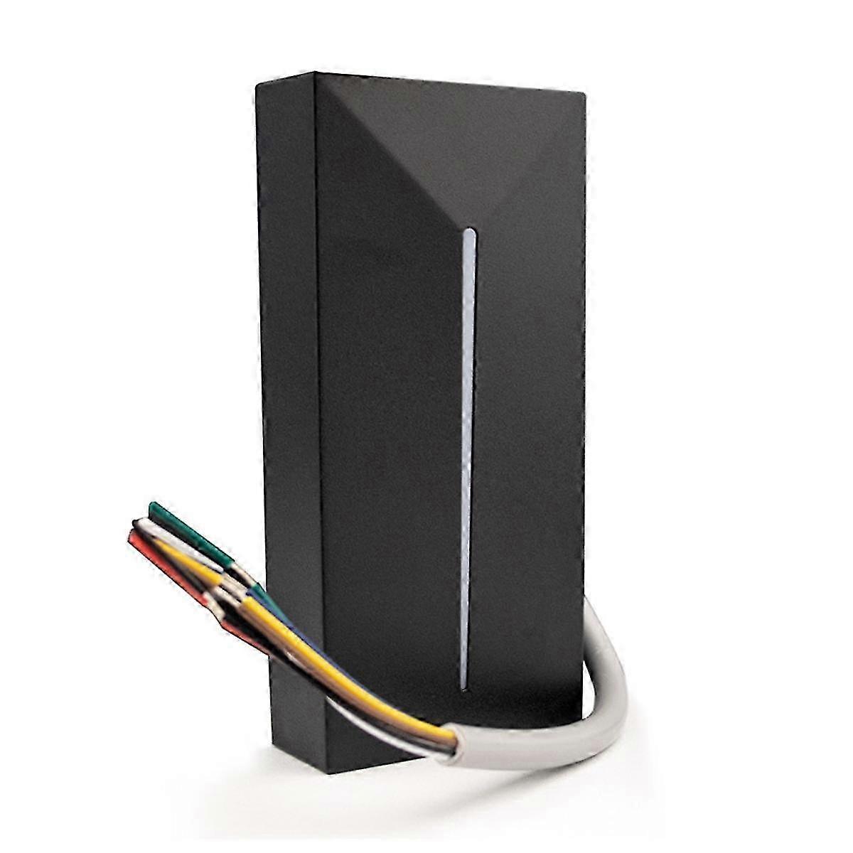 Access Control Card Reader Small Wiegand Card Reader IP68 Waterproof Long Range RFID Card Reader, 13.56Mhz IC/MFblack SZRH