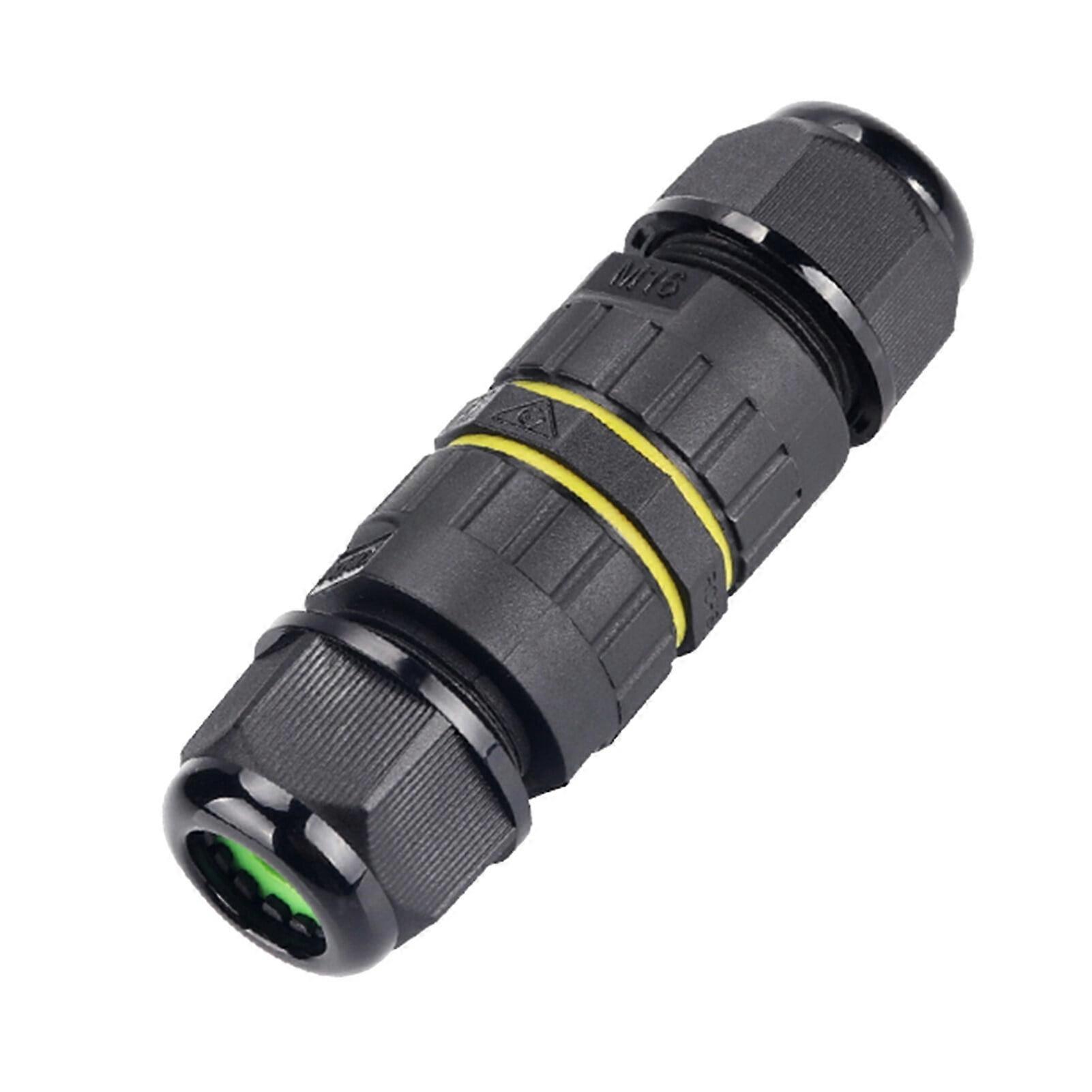 Outdoor Electrical Cable Connector IP68 Waterproof Junction Box External Cord Boxes 2-pin φ7-10mm