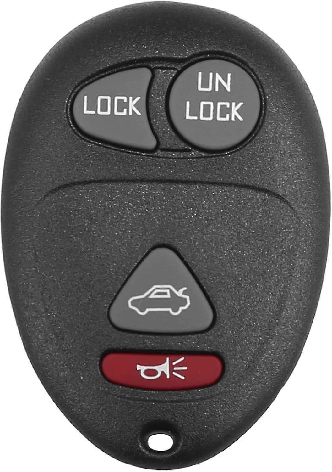 AUTOHAUX 4 Button Flip Car Keyless Entry Remote Replacement Key Fob Close Range Smart Key Fob L2C0007T For Pontiac Grand Prix 2001-2003 3
