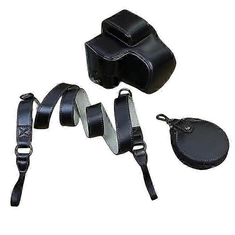 EOS R50 R100 Camera Case with Battery Opening, Strap & Small Bag