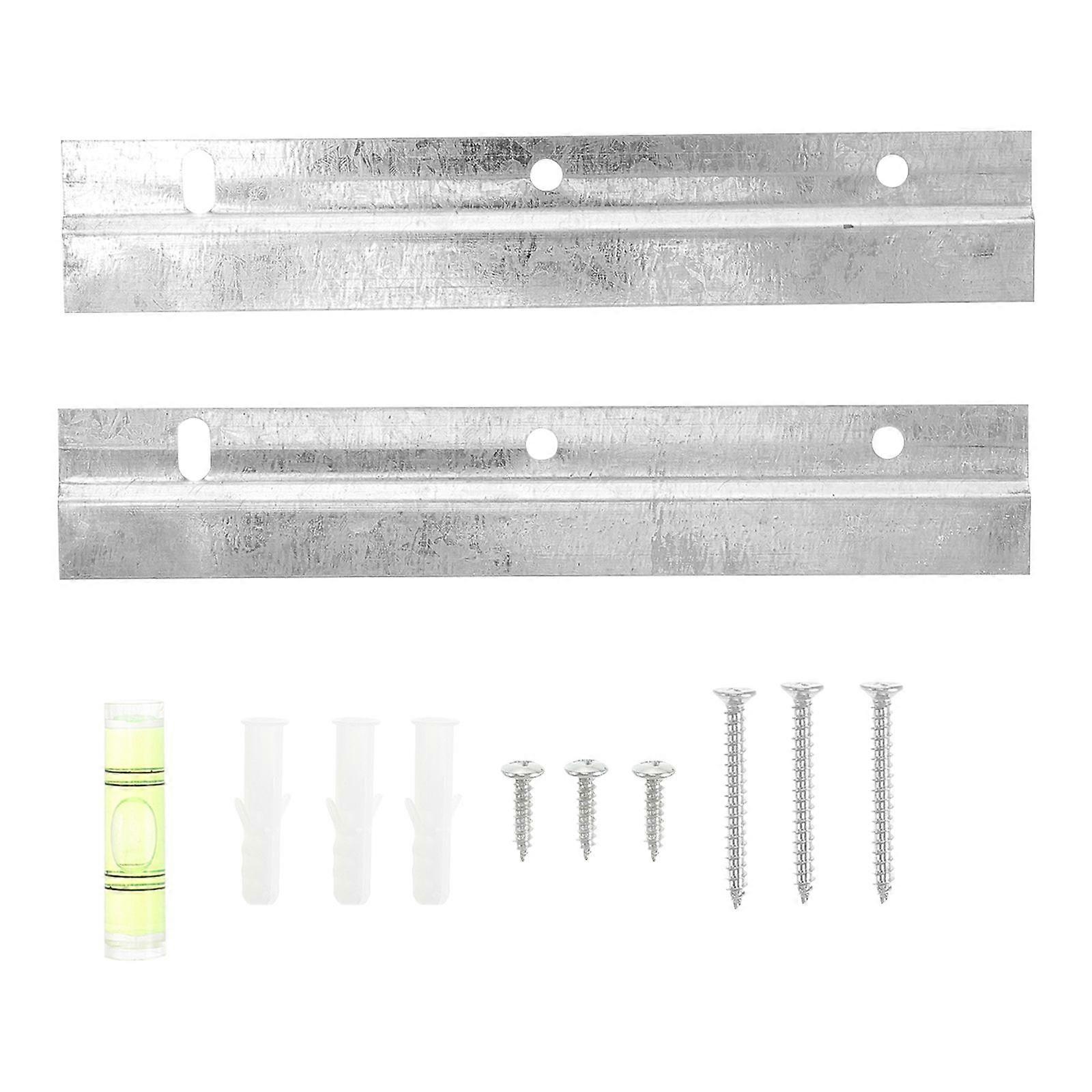 1 Set French Cleat Interlocking Hardwares Kit Metal Z Hanger for Picture Frames