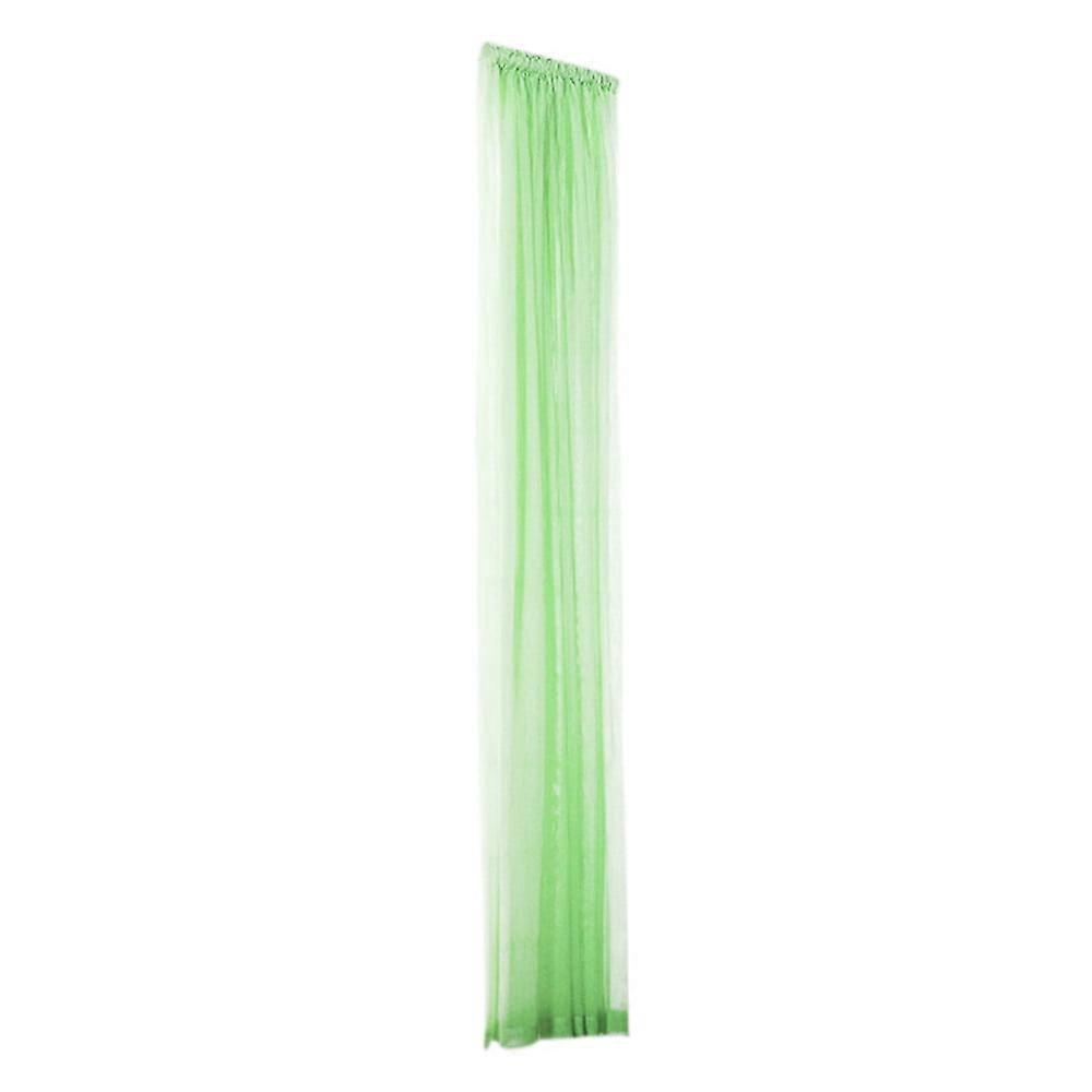 VOSS 1 PCS Pure Color Tulle Door Window Curtain Drape Panel Sheer Scarf Valances