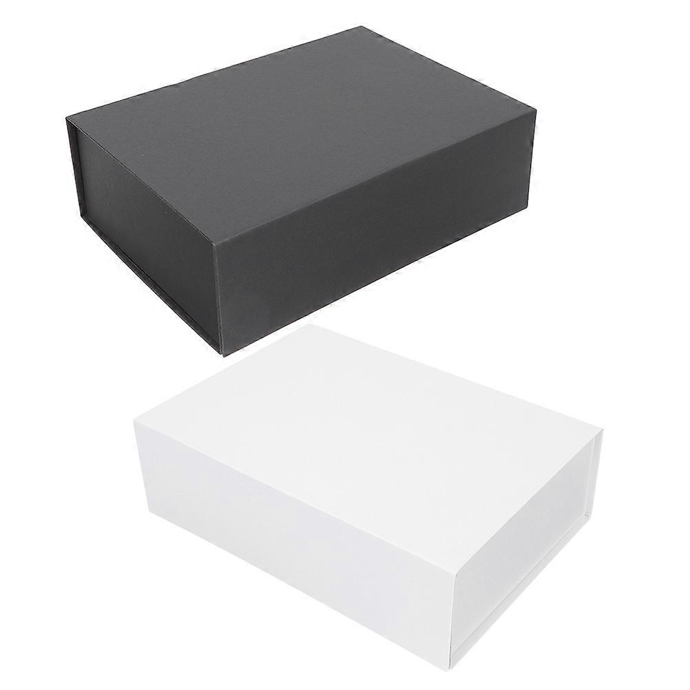 Magnetic Clamshell Storage Box for Storage with Flip Cover 2Pcs