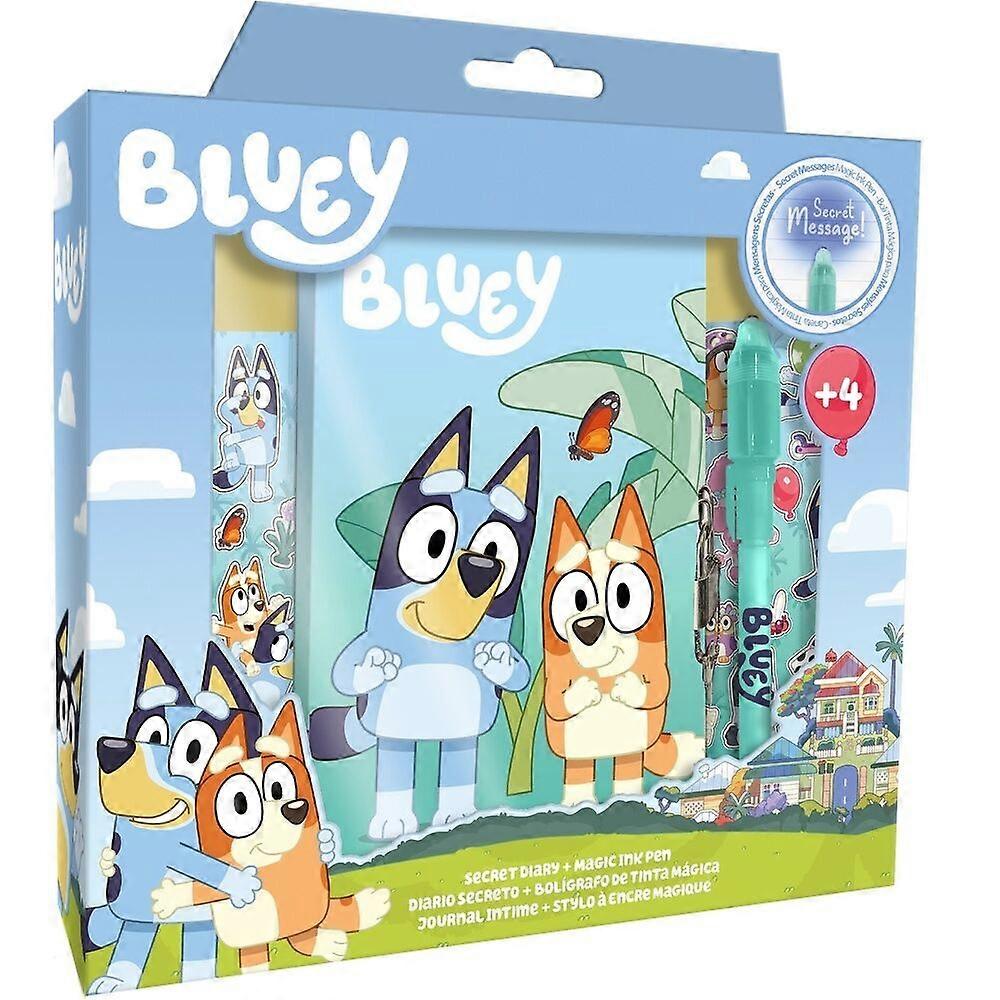 Bluey Diary with magic pen for creative writing and drawing