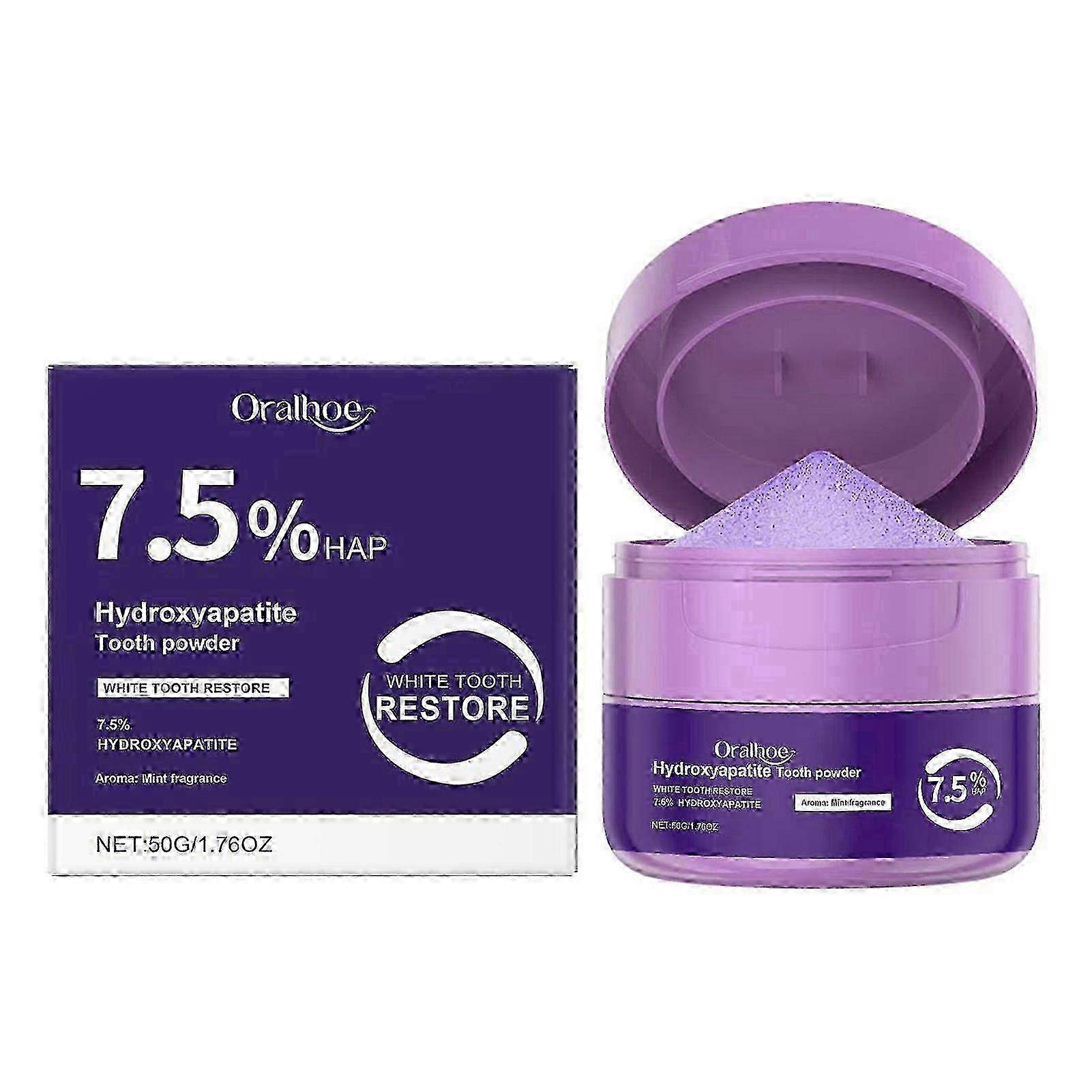 Microcrystalline Hydroxyapatite Powder, 7.5% Hydroxyapatite Tooth Powder