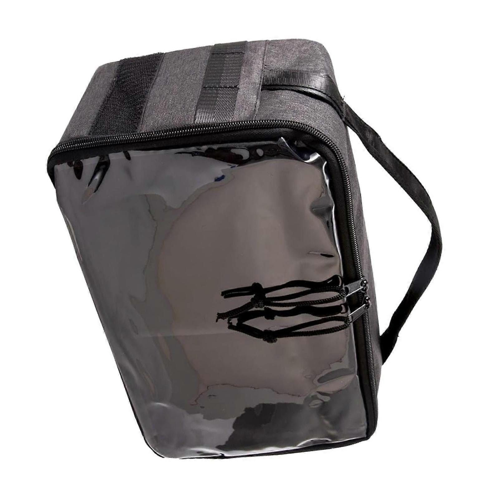 Corn Hole Bean Carrying Case with Clear Front Pocket Corn Hole Bean Bag Hold Up 8 Corn Hole Bag for Game Multicolor