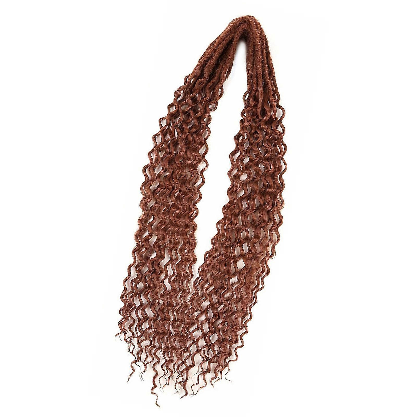 10 Count Afro Curly Braiding Hair Heat Fiber With Double Turn Advice Easy Installation Multiple Dyes  Claret