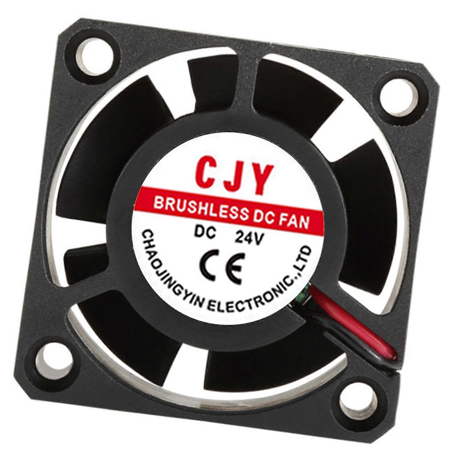 4020 High Airflow Cooling Fan Quiet Operation Efficient Heat Dissipation for 3D Printers Players Networking Equipment Multicolor