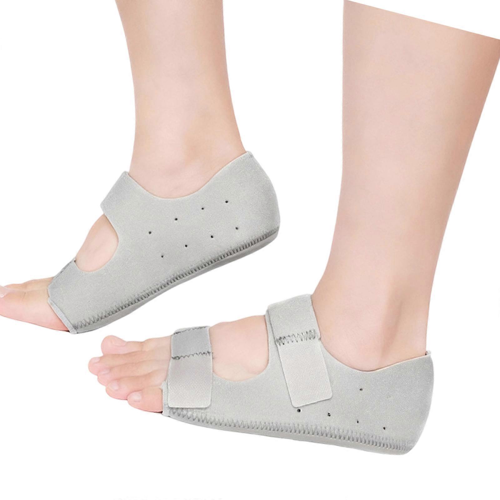 Reusable Foot Orthotics For Flat Feet Support Moisture Wicking Prevents Frictions Blisters During Walking Standing  Gray S
