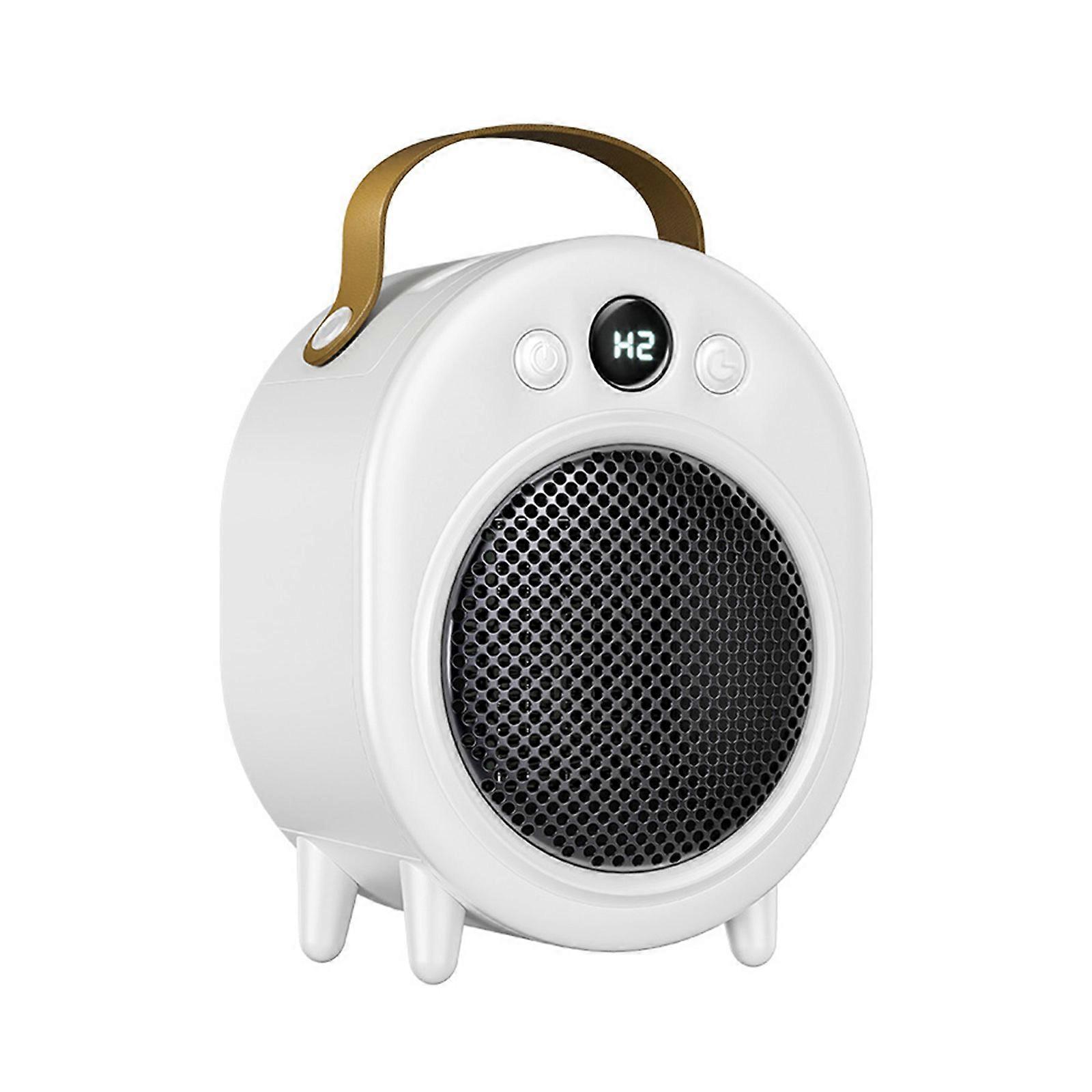 Fast Heating Ceramic Heaters Energy Efficient Operation Automatic Shutoff Straight Wind Channel Quiet Sleep Environment  White