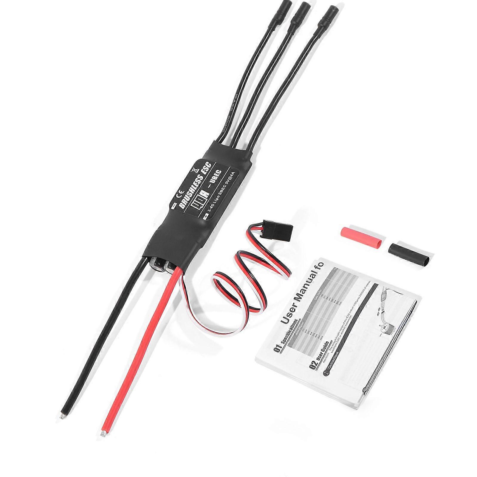 Reliable Brushless Upgrades High Performances Brushless  Electronic  Controller for  Helicopters & Aircraft Multicolor