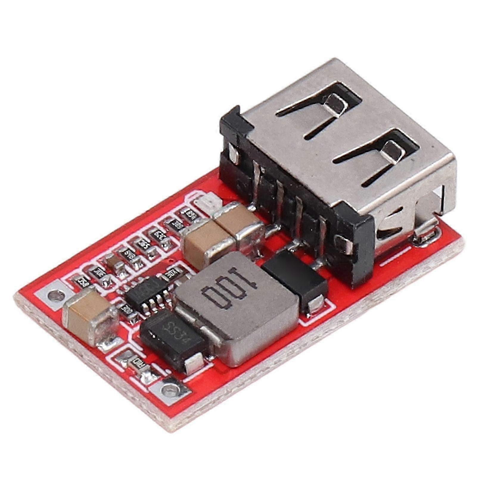 Reduction Voltage Module Synchronous Rectification Output Overvoltage Protection 12V to 5V 3A USB Charging Module
