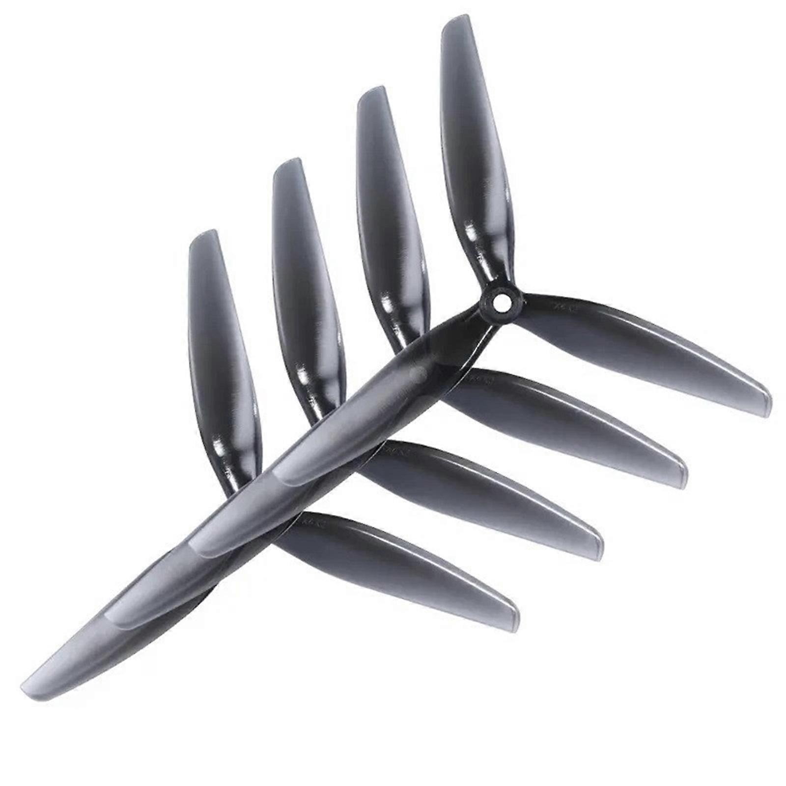 Remote Control Plane Propeller 4PCS Low Noise 3Blade Propeller Low Noise Propellers Model Aircraft Modified Kits Multicolor