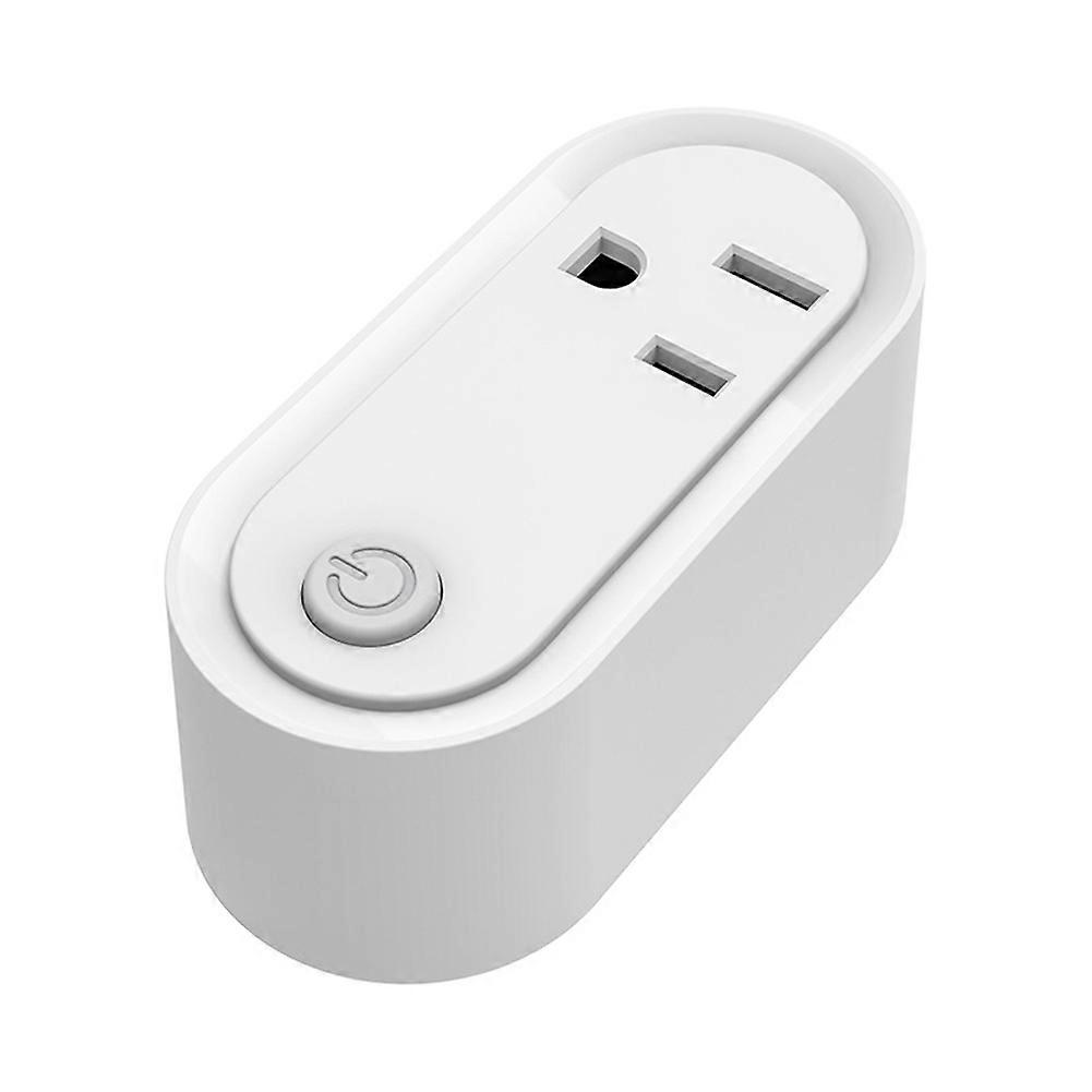Matter Smart US Plug with 15A Power Monitoring Tuya WiFi Support Smart APP Wireless Control US Plug