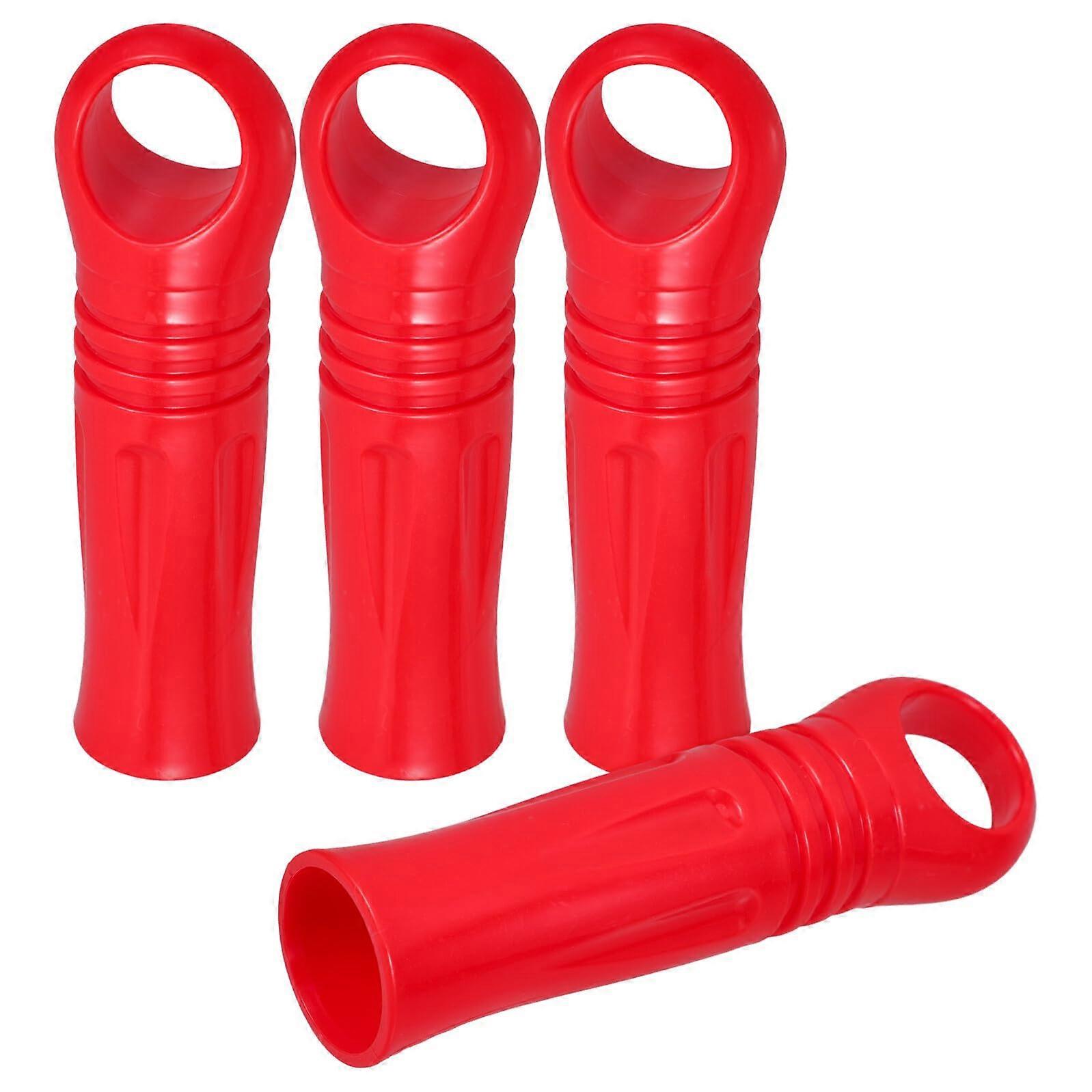 Mop Handle Grips Replacement End Caps Plastic Pole Covers for Mop and Clothes Drying Stick