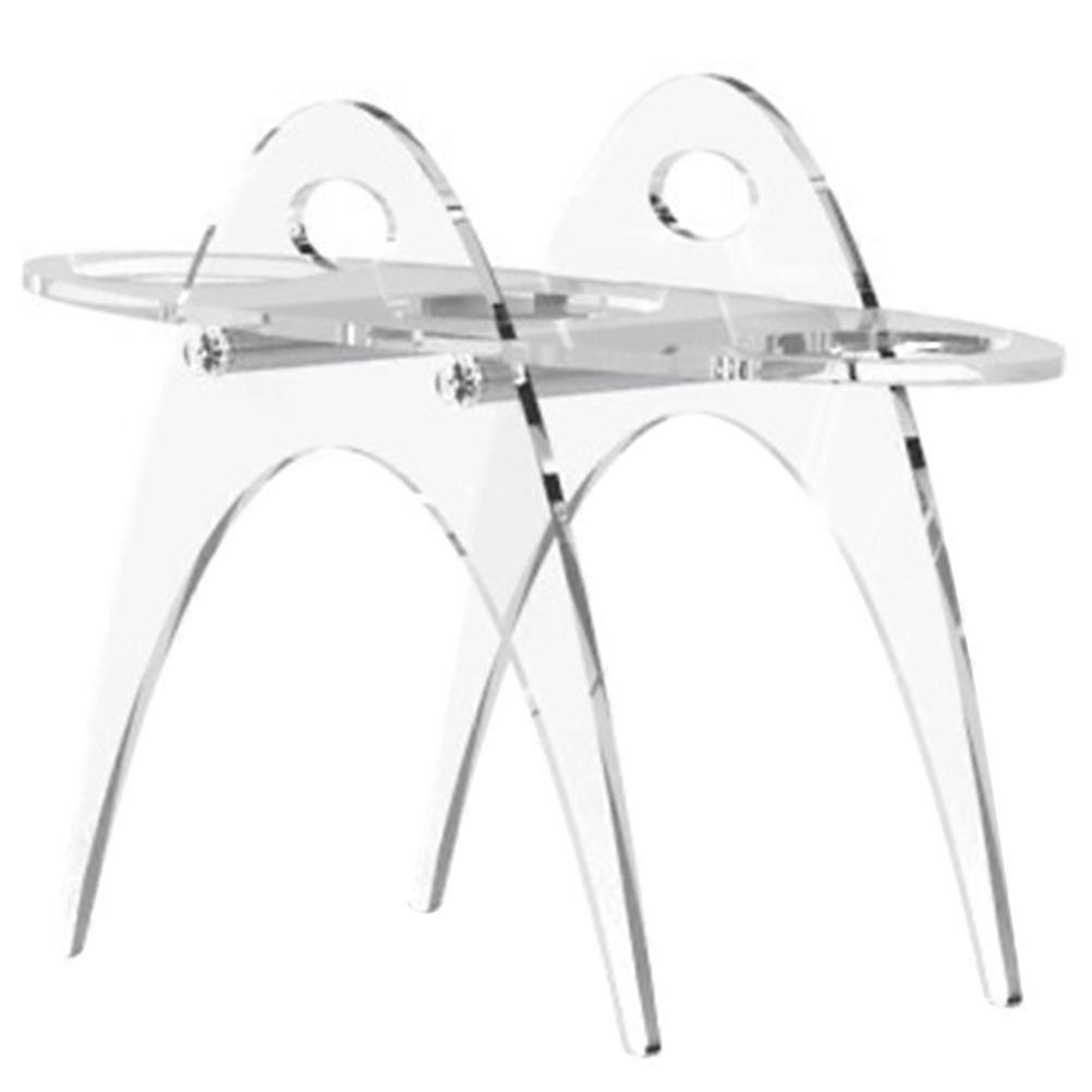 Transparent Ice Cream Cone Display Holder Rack Made of Acrylic