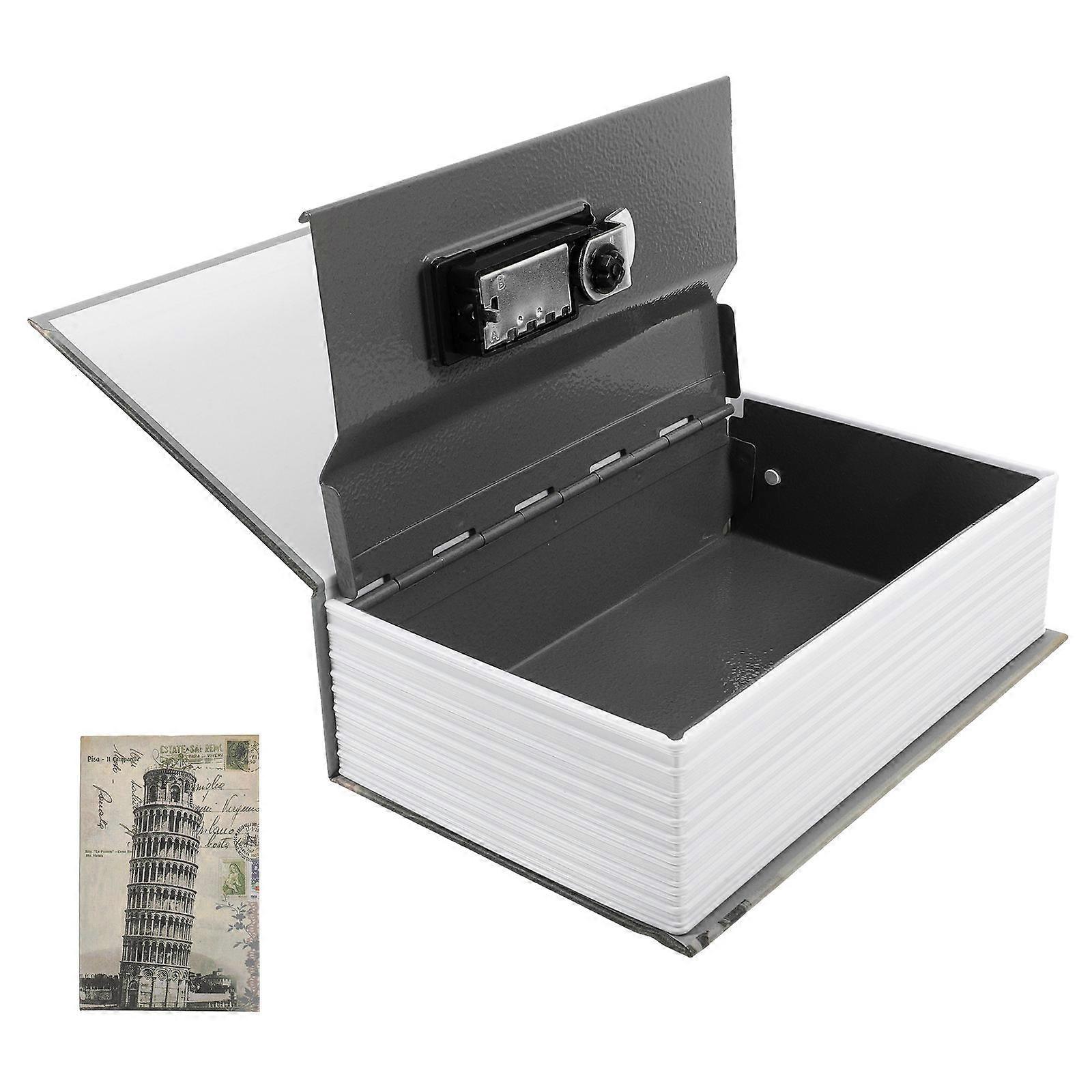 Secret Safe Box For Keys Book Shaped Secure Storage Lockable Password Protection Multi 18.10X11.70X5.50CM 1Set